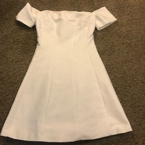 DO+BE white off the shoulder dress